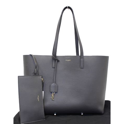 ysl shopping tote grey